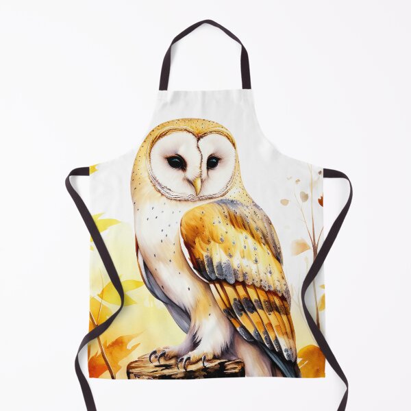 Item preview, Watercolor Barn Owl designed and sold by TheAnimalZ00.