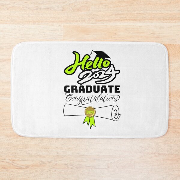 Item preview, HELLO 2024 GRADUATE CONGRATULATIONS designed and sold by wildwhimsical.