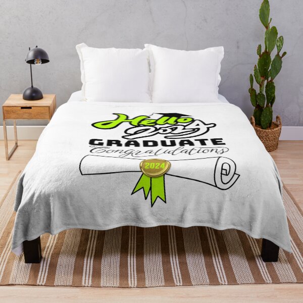 Item preview, HELLO 2024 GRADUATE CONGRATULATIONS designed and sold by wildwhimsical.
