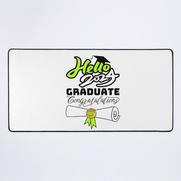 Item preview, HELLO 2024 GRADUATE CONGRATULATIONS designed and sold by wildwhimsical.