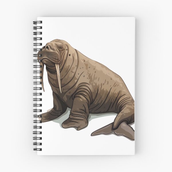 Item preview, Walrus Basking on Coastal Terrain designed and sold by NatureSyllabus.