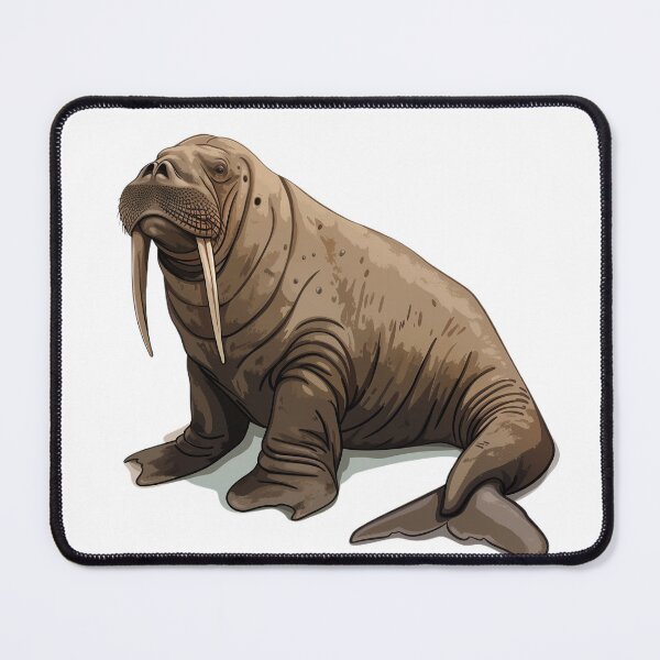 Item preview, Walrus Basking on Coastal Terrain designed and sold by NatureSyllabus.