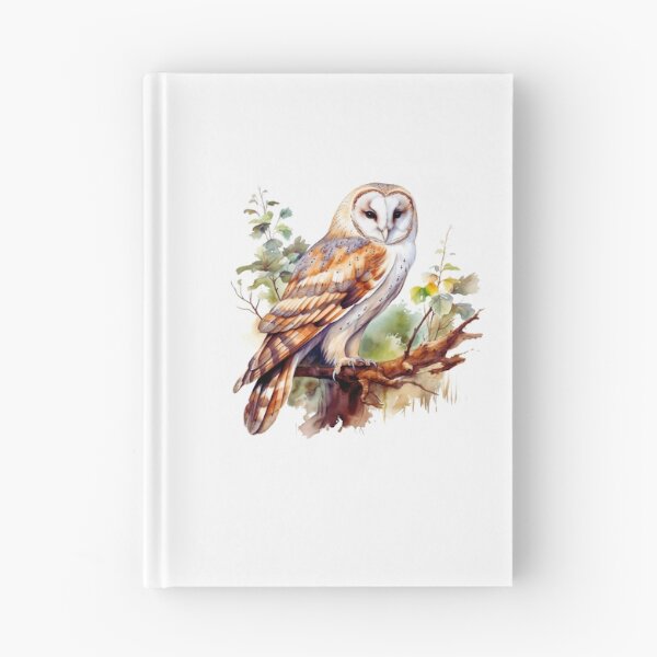 Item preview, Watercolor Barn Owl designed and sold by TheAnimalZ00.