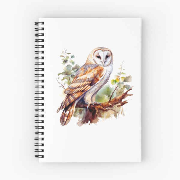 Item preview, Watercolor Barn Owl designed and sold by TheAnimalZ00.