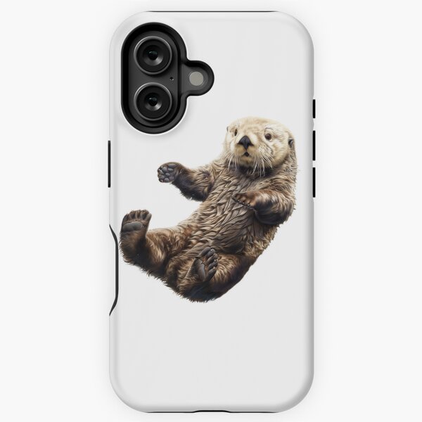 Item preview, Playful Sea Otter Floating Leisurely designed and sold by NatureSyllabus.