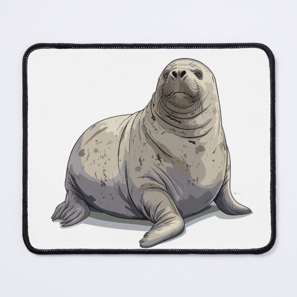 Item preview, Noble Elephant Seal Resting Ashore designed and sold by NatureSyllabus.