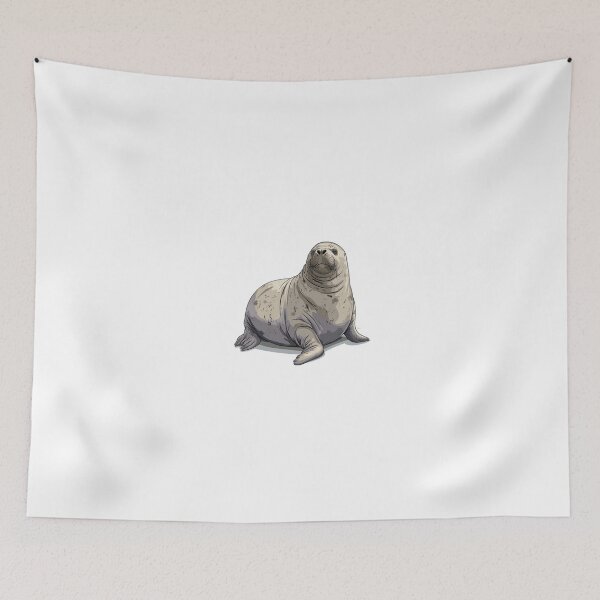 Item preview, Noble Elephant Seal Resting Ashore designed and sold by NatureSyllabus.