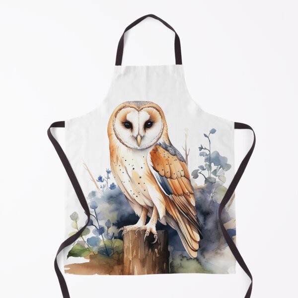 Item preview, Barn Owl Watercolor designed and sold by TheAnimalZ00.