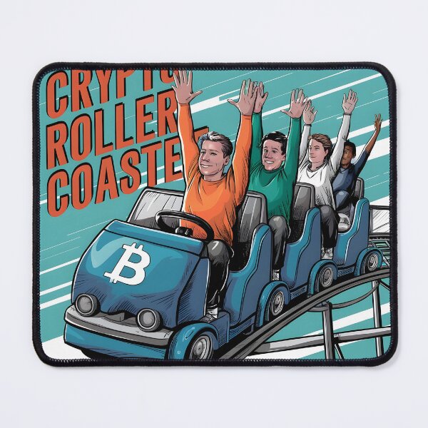 Item preview, ride the crypto roller coaster designed and sold by corynewton34.