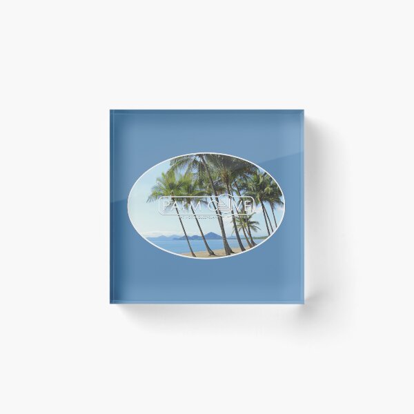 Item preview, Palm Cove Best Oval Graphic  designed and sold by Randell Burke.