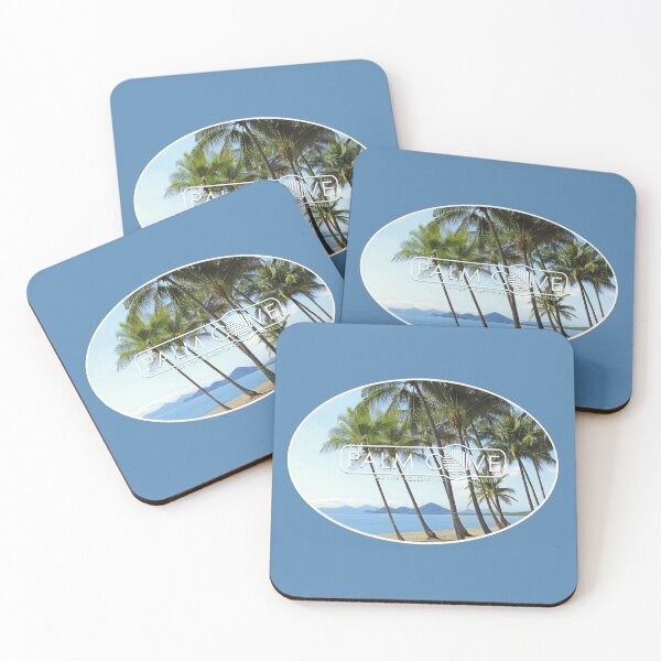 Item preview, Palm Cove Best Oval Graphic  designed and sold by Randell Burke.