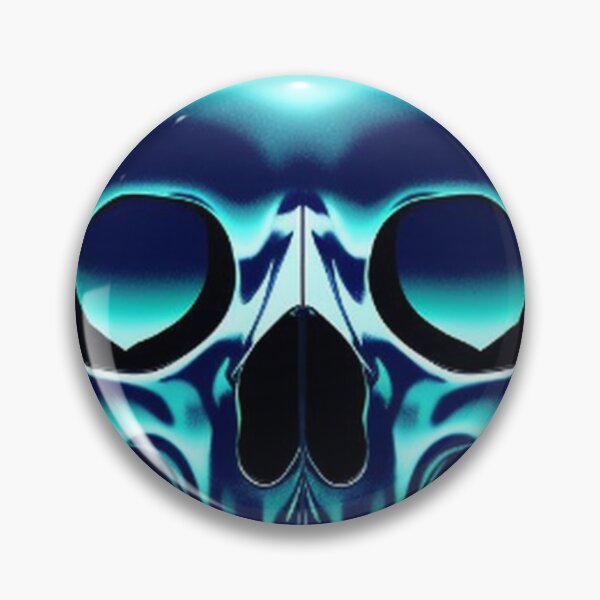 Item preview, Classic Aqua Blue Crystal Skull  designed and sold by TheDarkWardrobe.