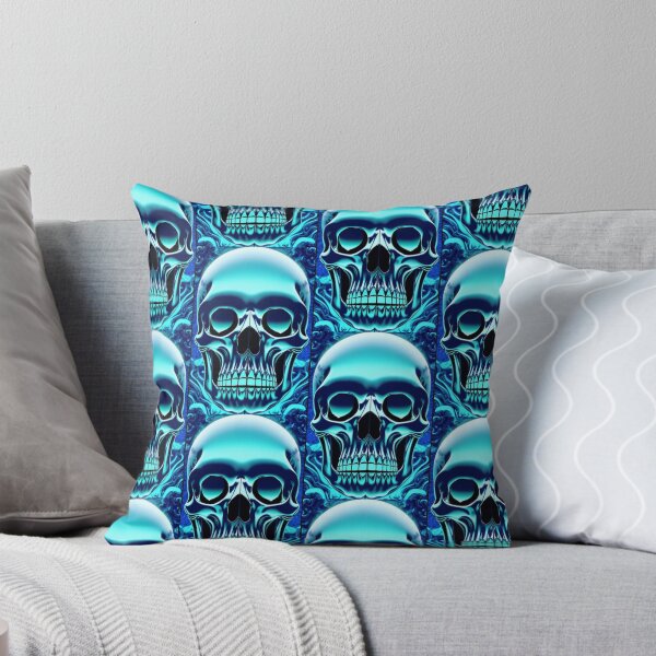 Item preview, Classic Aqua Blue Crystal Skull  designed and sold by TheDarkWardrobe.