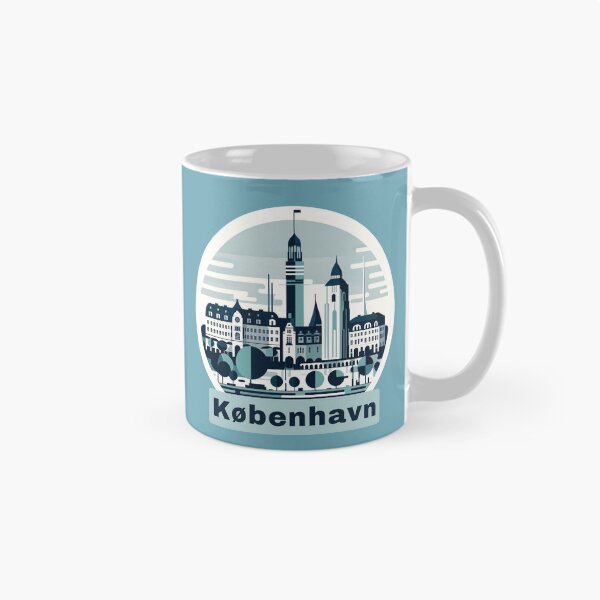 Item preview, Kobenhavn / Copenhagen (Modern Graphic) designed and sold by ExquisiteIndigo.