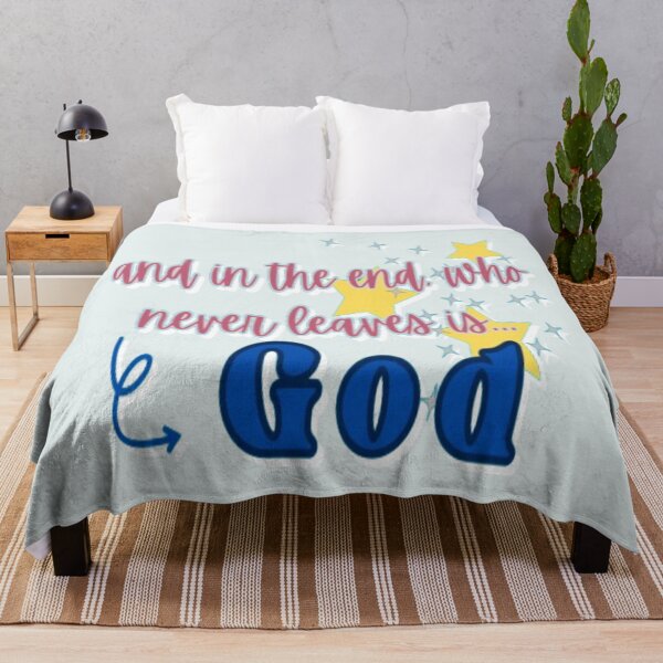 Item preview, God never leaves designed and sold by AmaHC-Store.