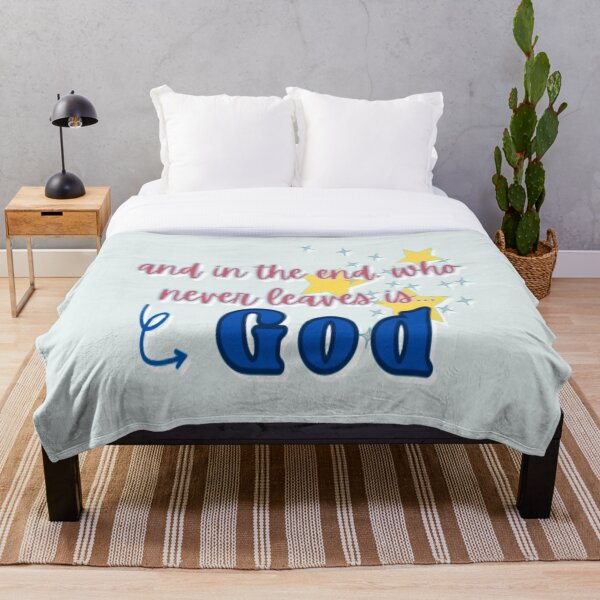 Item preview, God never leaves designed and sold by AmaHC-Store.