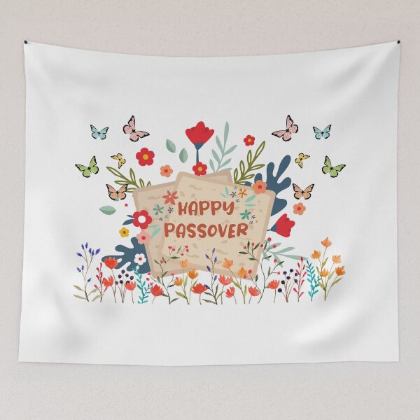 Item preview, Copy of Copy of Happy Passover Butterflies Spring designed and sold by Modern-Tropical.