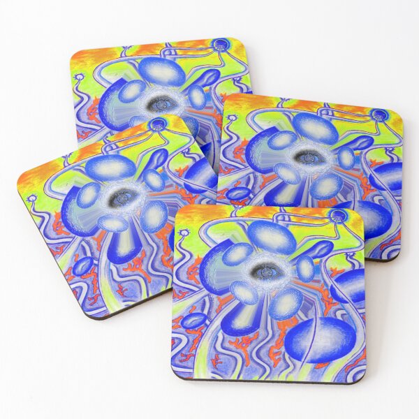 Item preview, ElectricalForceEye-DarkBlue designed and sold by Klaus Bremner (Autotelic Art).