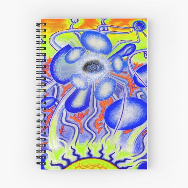 Item preview, ElectricalForceEye-DarkBlue designed and sold by Klaus Bremner (Autotelic Art).