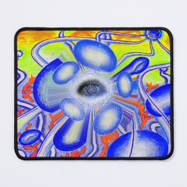 Item preview, ElectricalForceEye-DarkBlue designed and sold by Klaus Bremner (Autotelic Art).