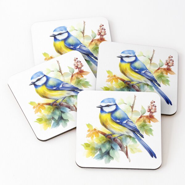 Item preview, Eurasian Blue Tit Bird designed and sold by TheAnimalZ00.