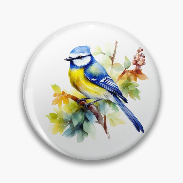 Item preview, Eurasian Blue Tit Bird designed and sold by TheAnimalZ00.