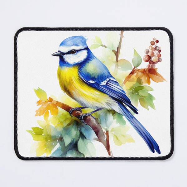 Item preview, Eurasian Blue Tit Bird designed and sold by TheAnimalZ00.