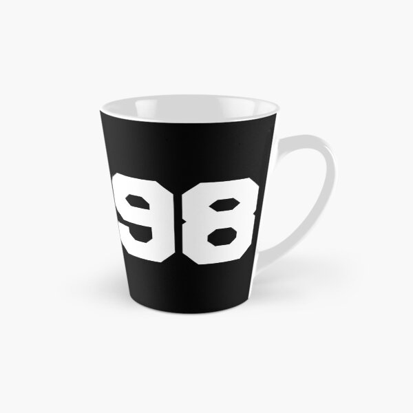 Item preview, 98, Ninety-eight, white, University designed and sold by Numbers-Art.