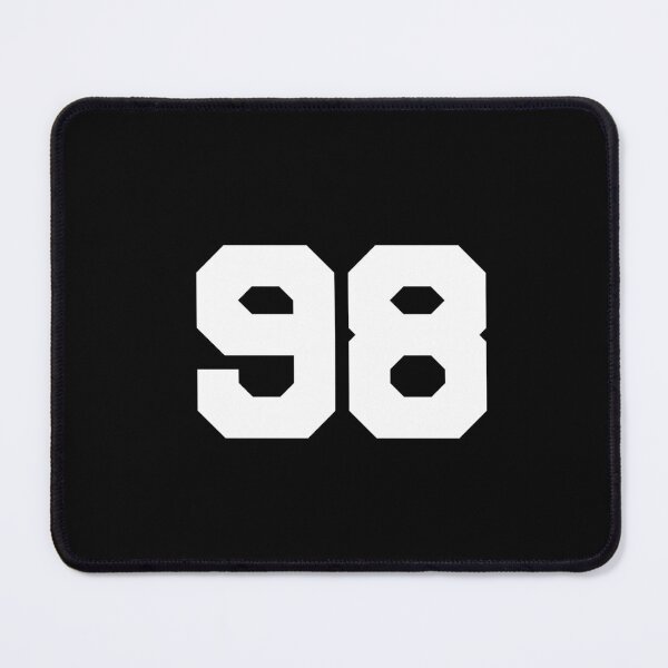 Item preview, 98, Ninety-eight, white, University designed and sold by Numbers-Art.