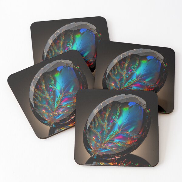 Item preview, "Guardian of the Night Sky: A Black Fire Opal designed and sold by MedusaPrintArt.