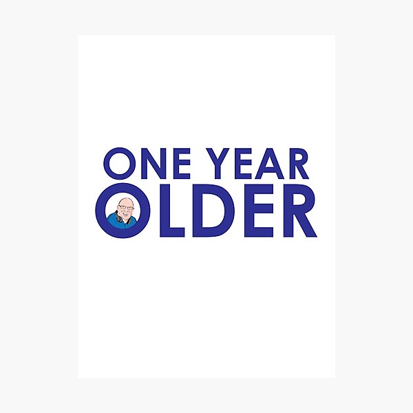 Item preview, ONE YEAR OLDER POPMASTER BIRTHDAY CARD designed and sold by mattoakley.