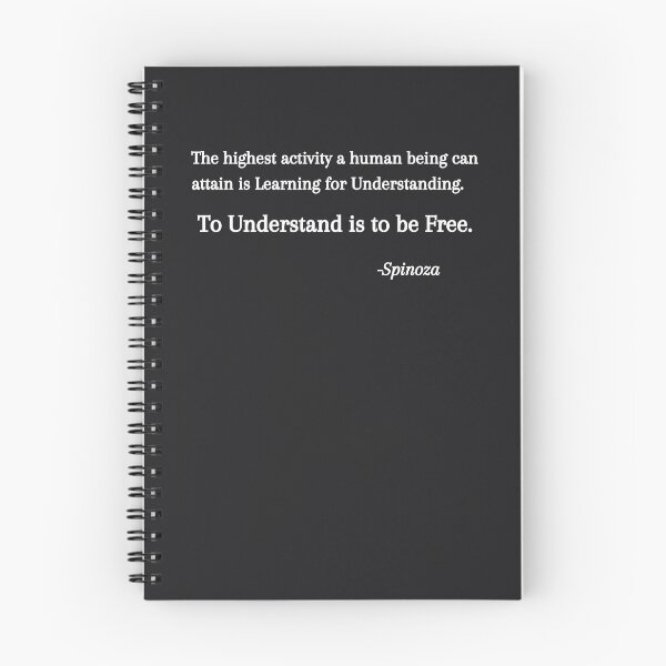 Item preview, Spinoza Quote Philosophy Ethics Inspiration Motivation designed and sold by AuroraXGreen.