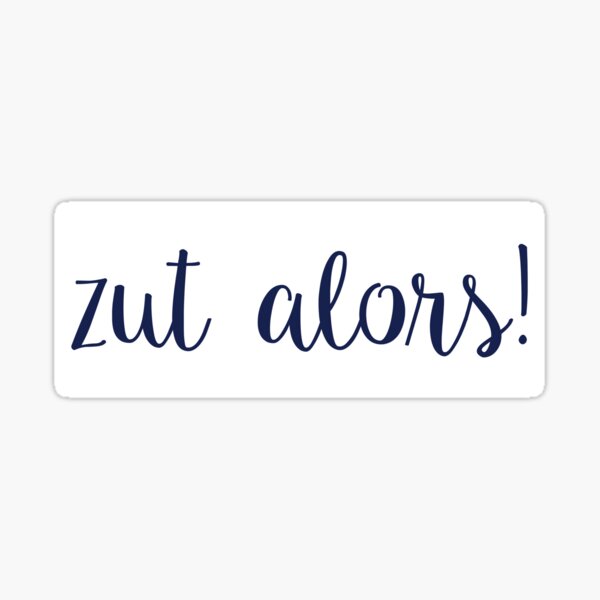 Aperçu de l'œuvre zut alors! créée et vendue par sharpstuff.
