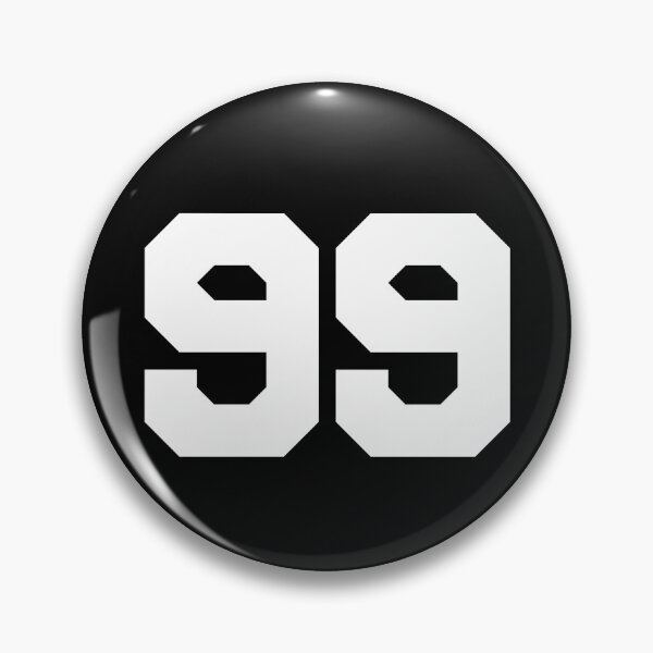 Item preview, 99, Ninety-nine, white, University designed and sold by Numbers-Art.