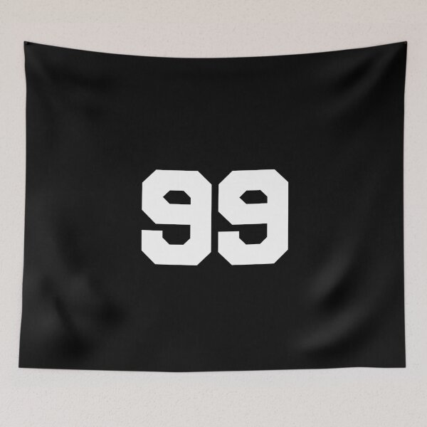 Item preview, 99, Ninety-nine, white, University designed and sold by Numbers-Art.