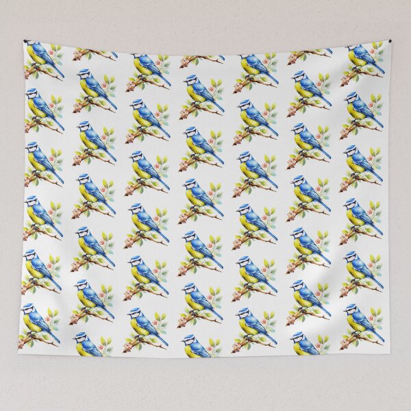 Item preview, Eurasian Blue Tit Bird designed and sold by TheAnimalZ00.