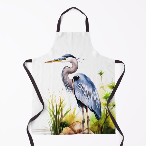 Item preview, Watercolor Blue Heron Bird designed and sold by TheAnimalZ00.