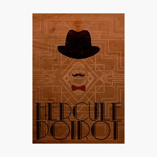 Hercule Poirot Photographic Print