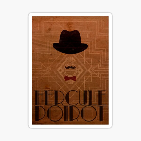 Hercule Poirot Sticker