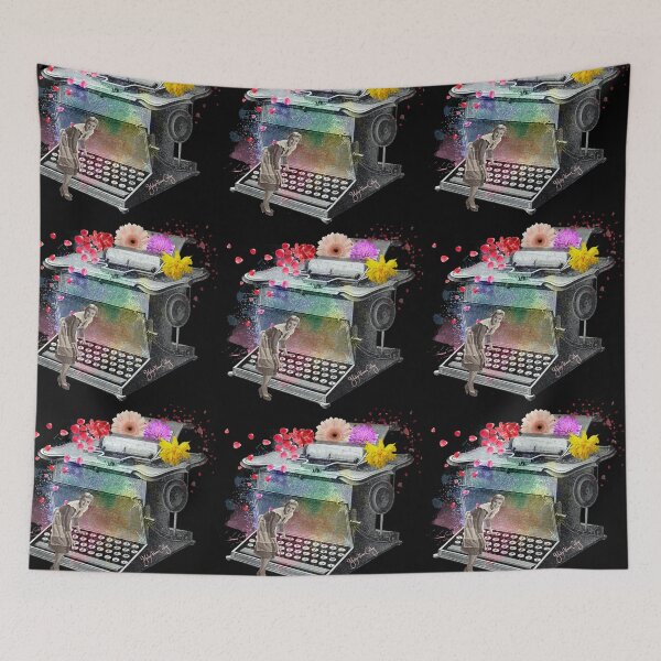 Item preview, Floral poem designed and sold by MAlomarCollage.