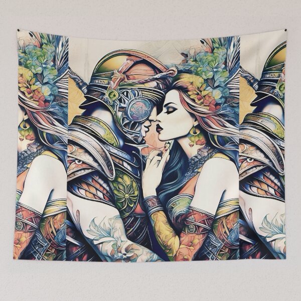 Item preview, Warrior Love designed and sold by PaintedPageD.