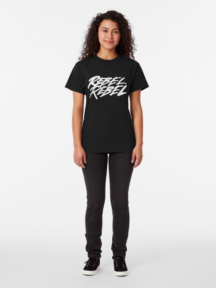 Alternate view of Rebel Rebel-David Bowie Classic T-Shirt