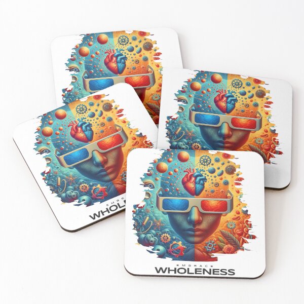 Item preview, Unity of Heart and Mind in 3D designed and sold by GestaltTees.
