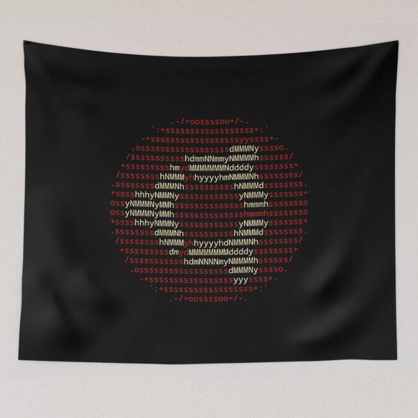 Item preview, Ubuntu Linux Neofetch Ascii Art Logo designed and sold by JosetteGuyon9.