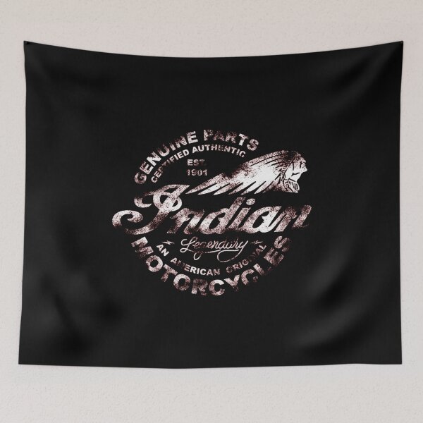 Item preview, Indian Motorcycles Vintage Sign Legendary_White designed and sold by JosetteGuyon9.