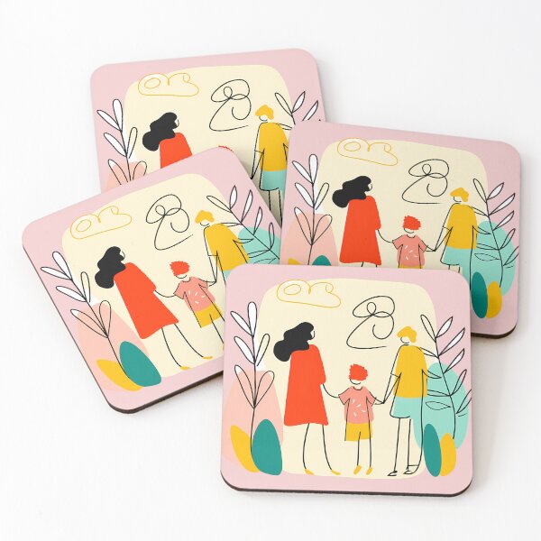 Item preview, Happy family on a beautiful day designed and sold by mando24895.