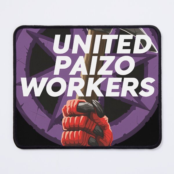Item preview, United Paizo Workers Logo designed and sold by Aliciaverstraet.