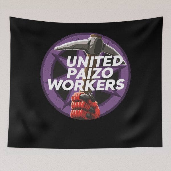 Item preview, United Paizo Workers Logo designed and sold by Aliciaverstraet.