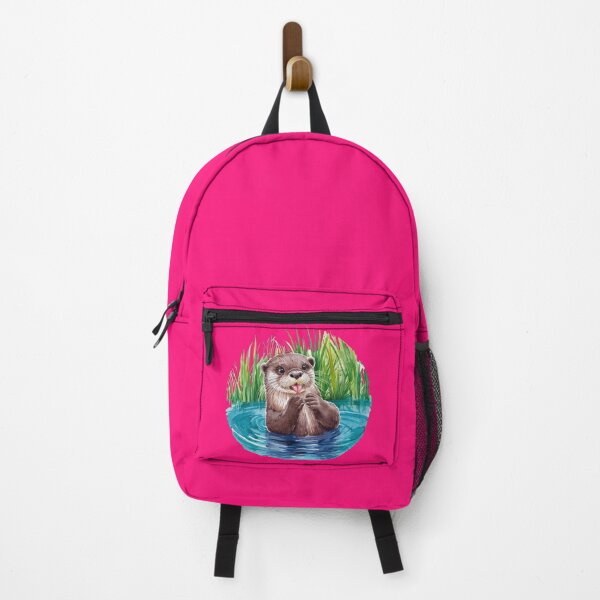 Item preview, Cute otter in the water designed and sold by ArtandSmile.