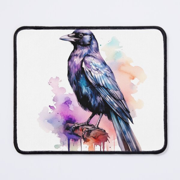 Item preview, Crow Watercolor designed and sold by TheAnimalZ00.